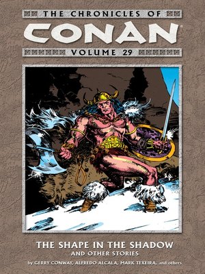cover image of The Chronicles of Conan, Volume 29